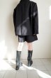 画像13: HeRIN.CYE       Over size jacket・BLACK (13)