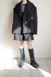 画像14: HeRIN.CYE       Over size jacket・BLACK (14)