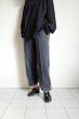 画像15: THE JEAN PIERRE       Pigmentdye Dove Sweat Trouser ・fade blk (15)