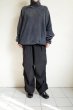 画像15: THE JEAN PIERRE       Pigmentdye Dove Turtle Sweat Shirt ・fade blk (15)