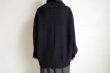 画像7: ssstein       EXTRA FINE WOOL WARM KNIT TURTLE NECK LS・BLACK (7)