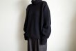 画像13: ssstein       EXTRA FINE WOOL WARM KNIT TURTLE NECK LS・BLACK (13)