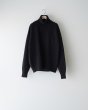 画像1: ssstein       EXTRA FINE WOOL WARM KNIT TURTLE NECK LS・BLACK (1)