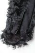 画像5: ssstein        SHEEP FUR ARM WARMER・BLACK (5)