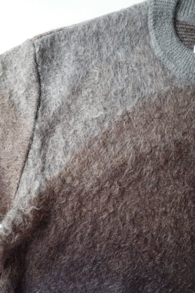 画像2: ssstein       GRADATION MOHAIR KNIT LS