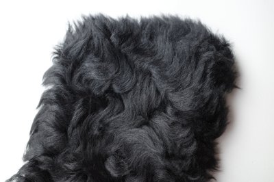 画像1: ssstein        SHEEP FUR ARM WARMER・BLACK