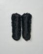 画像2: ssstein        SHEEP FUR ARM WARMER・BLACK (2)