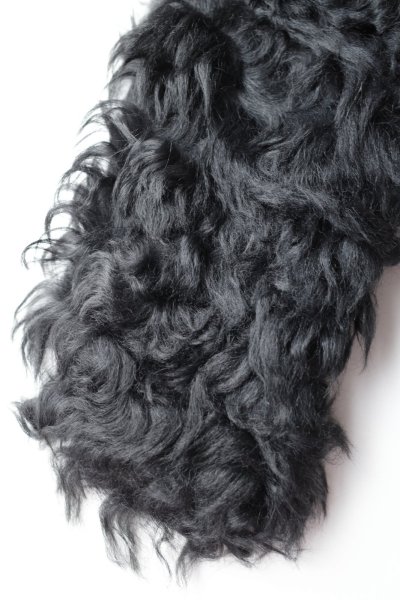 画像2: ssstein        SHEEP FUR ARM WARMER・BLACK