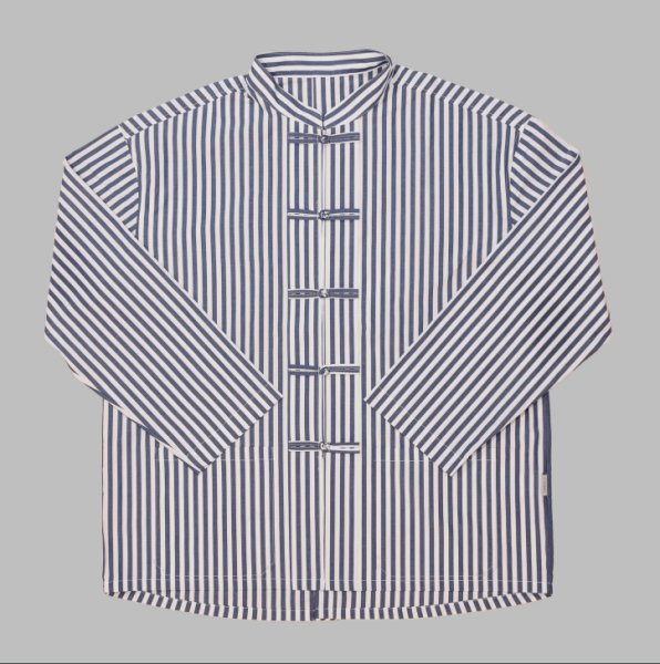 画像1: TENHALF       CHINA BLOUSON・STRIPE (1)