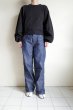 画像13: Mediam       Curve Sleeve Sweat Pullover・Black (13)