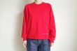 画像7: renewces       "The type2 LONG SLEEVE T-sh"・E.S.C red×navy (7)