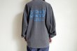 画像9: renewces       "The type2 BOX LONG SLEEVE T-sh"・E.S.C charcoal shadow×blue (9)