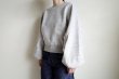 画像20: Mediam       Curve Sleeve Sweat Pullover・Gray (20)