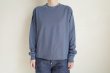 画像7: renewces       "The type2 LONG SLEEVE T-sh"・E.S.C greenish blue×navy (7)