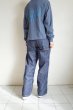 画像13: renewces       "The type2 LONG SLEEVE T-sh"・E.S.C greenish blue×navy (13)