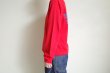 画像8: renewces       "The type2 LONG SLEEVE T-sh"・E.S.C red×navy (8)