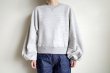 画像12: Mediam       Curve Sleeve Sweat Pullover・Gray (12)