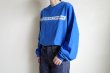 画像13: renewces       "a slightly different box silhouette long sleeve T-sh"・attack of youth BLUE (13)