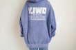 画像10: Y,IWO       Hardwear Washed Hoodies・washed navy (10)