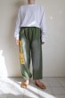 画像10: Y,IWO       Hardwear Washed Sweatpants・washed  army green (10)