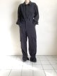 画像15: fluss       gathered flap pocket cargo・black (15)