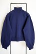 画像2: HeRIN.CYE       Half zip knit pullover・NAVY (2)