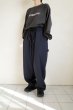 画像13: UNTRACE        PAINTER TAPERED PANTS・DARK NAVY (13)