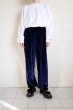 画像8: NEXUSVII.       VELOUR JERSEY PANTS・NAVY (8)