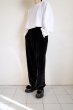 画像10: NEXUSVII.       VELOUR JERSEY PANTS・BLACK (10)