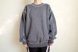 画像8: BAL       RUSSELL DISTRESSED ATHLETIC HEAVY COTTON CREW・charcoal gray (8)