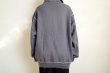 画像11: BAL       RUSSELL DISTRESSED ATHLETIC HEAVY COTTON HALF ZIP・charcoal gray (11)