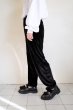 画像7: NEXUSVII.       VELOUR JERSEY PANTS・BLACK (7)