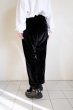 画像8: NEXUSVII.       VELOUR JERSEY PANTS・BLACK (8)