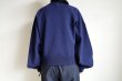 画像8: HeRIN.CYE       Half zip knit pullover・NAVY (8)