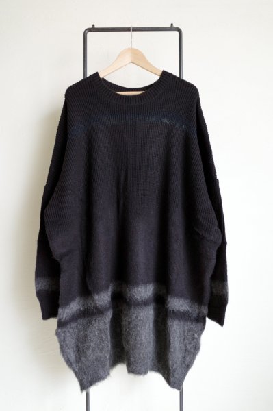 画像1: tactor        wide long brushed knit (1)