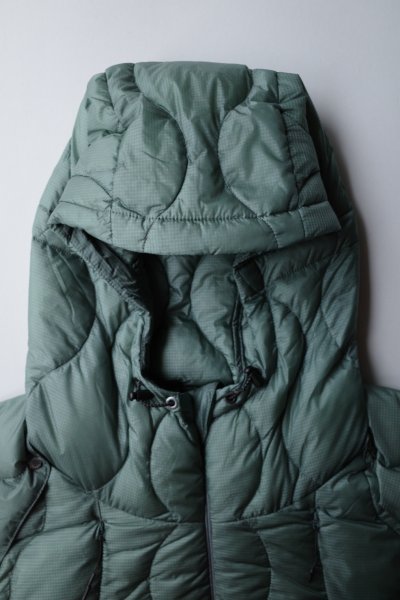 画像1: BAL       TAION REMOVABLE SLEEVE DOWN JACKET・dark mint