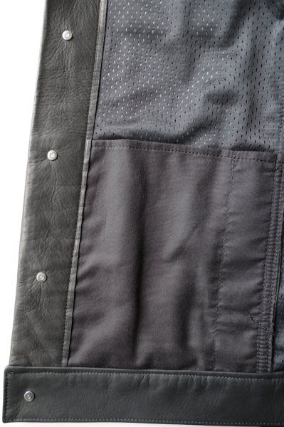 画像8: black means　 x beauty:beast レザートラッカージャケット (8)