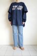 画像11: renewces       "3way Layered T-sh"・navy (11)