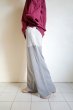 画像6: renewces       "bicolor combination pants"・l.grey×d.grey (6)