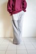 画像7: renewces       "bicolor combination pants"・l.grey×d.grey (7)