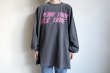 画像7: renewces       "Long Sleeve T-sh"・shadow black (7)