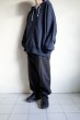 画像10: UNTRACE        PILE FLEECE SWEAT・DARK NAVY (10)