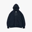 画像1: UNTRACE        PILE FLEECE SWEAT・DARK NAVY (1)