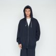 画像16: UNTRACE        PILE FLEECE SWEAT・DARK NAVY (16)