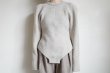 画像10: Mediam       Wool Knit Body Suit Like Pullover・mix (10)