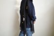 画像15: BAL       INOUE BROTHERS BRUSHED SCARF・black (15)