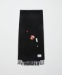 画像1: BAL       INOUE BROTHERS BRUSHED SCARF・black (1)