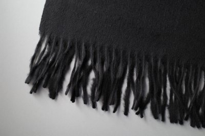 画像2: BAL       INOUE BROTHERS BRUSHED SCARF・black