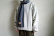 画像5: RELAX FIT       リラックスフィット ”FLEECE MUFFLER MINNEAPOLIS”・チャコール×ブラウン (5)