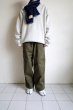 画像7: RELAX FIT       リラックスフィット ”FLEECE MUFFLER MINNEAPOLIS”・ネイビー×クリーム (7)